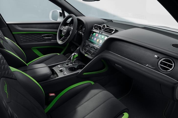 Bentley Bentayga Dashboard