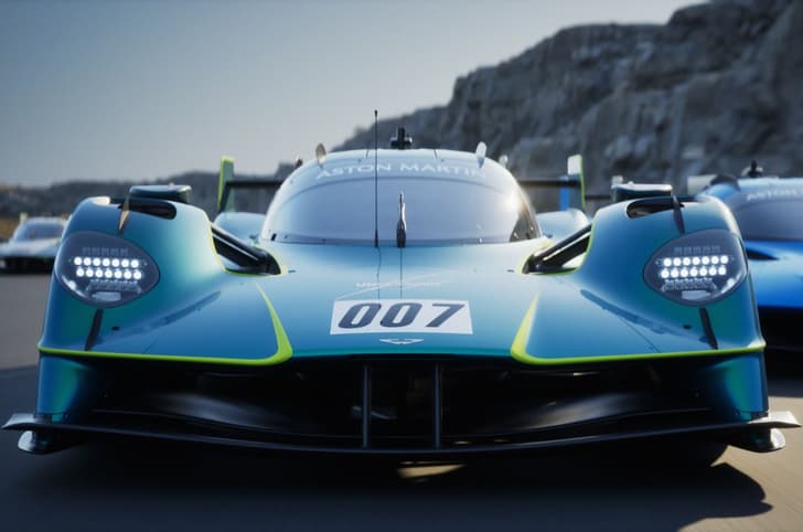 Aston Martin Valkyrie LM hypercar front bumper