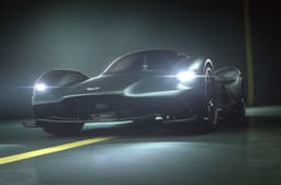Aston Martin Valkyrie hypercar in 2017