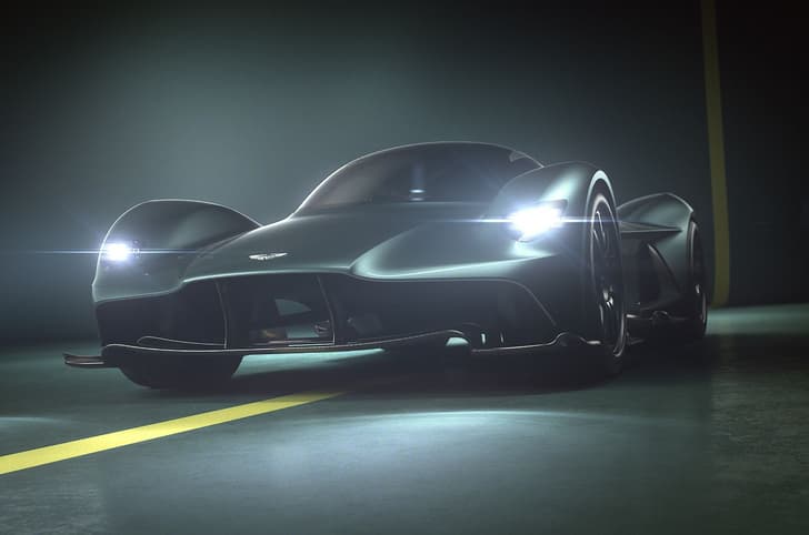 Aston Martin Valkyrie hypercar in 2017