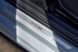 50 edition lettering on Polo door sill