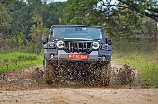 The Thar Roxx is underpinned by a new 4G body-on-frame chassis. Image - 19025
