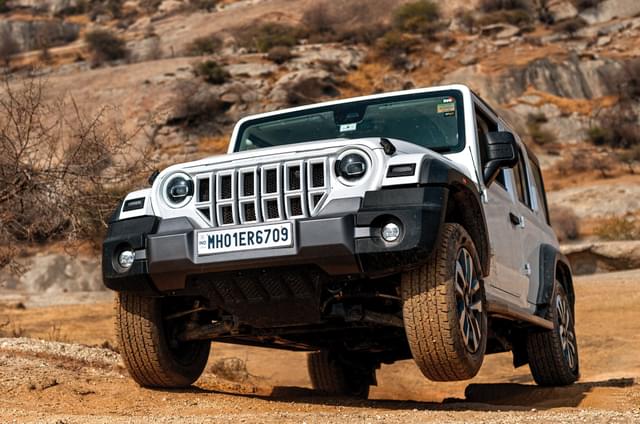 Over the 3 door Thar, Roxx's body has been strengthened and stiffened for better safety. Image - 19027