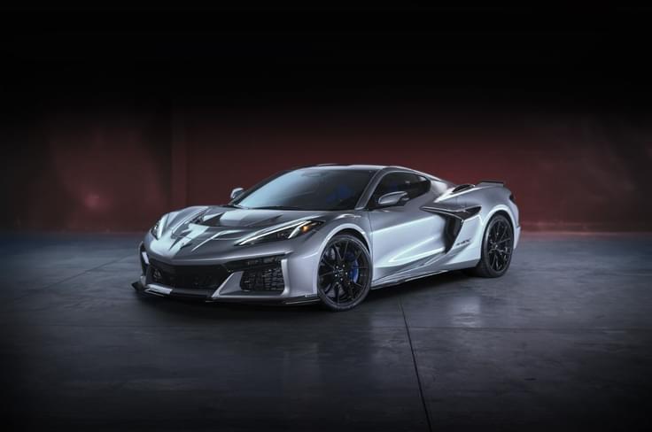 Chevrolet Corvette ZR1X white front right Chevrolet Corvette ZR1X white front right