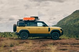 Defender 110 Tropy Edition side profile