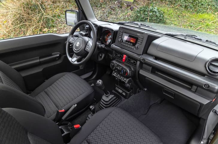Suzuki Jimny 55th Anniversary Edition dashboard