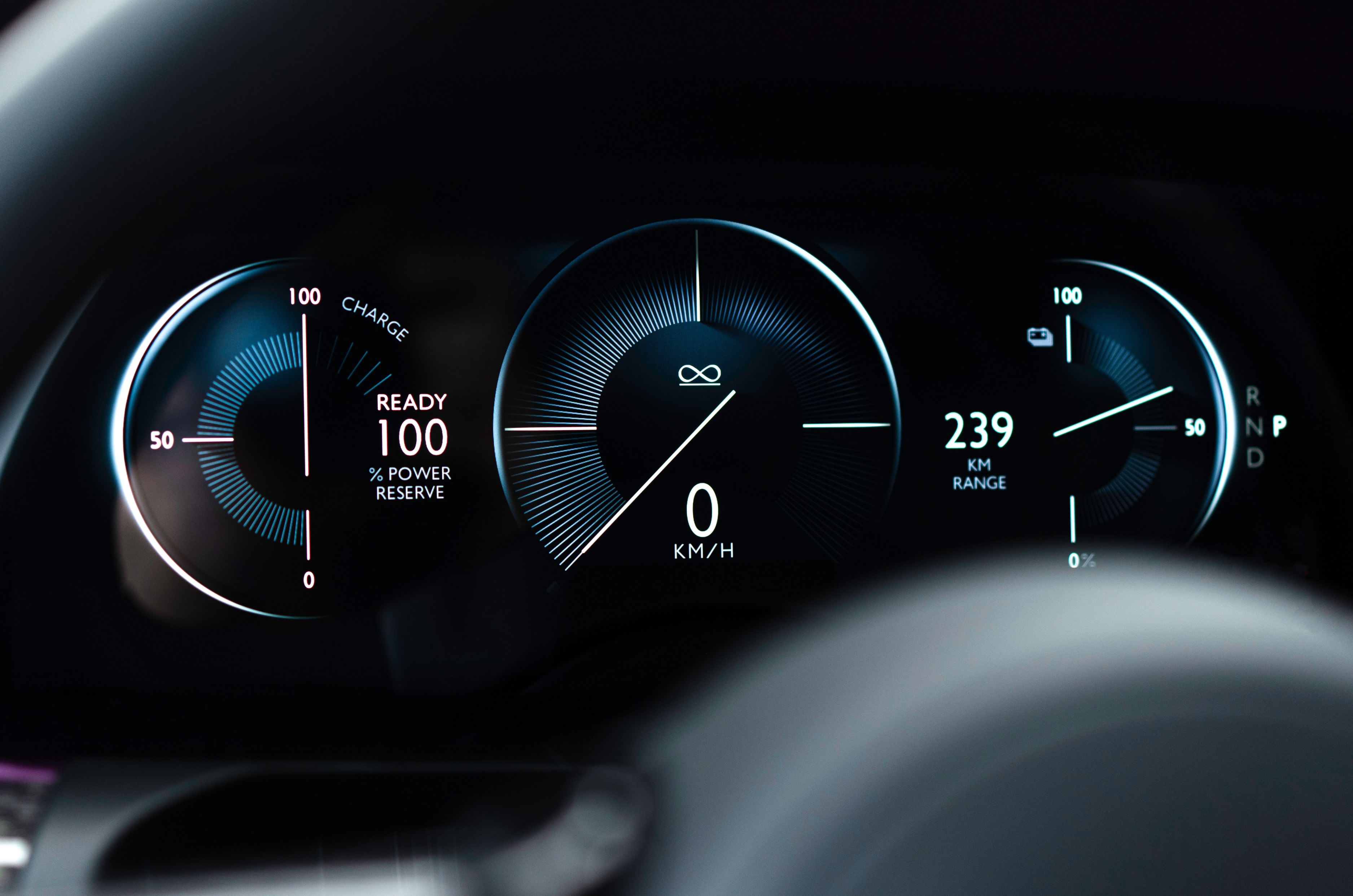 The Infinity Mode unleashes the Spectre Black Badge's full 659hp output, enabling sharper throttle responses and vibrant dial animations to go with it.