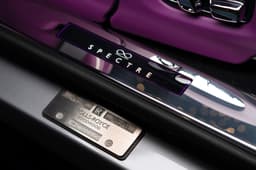 rolls royce spectre black badge illuminated treadplates