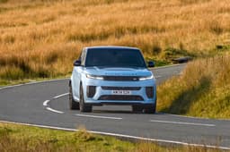Range Rover Sport SV Edition Two in motion blue colour