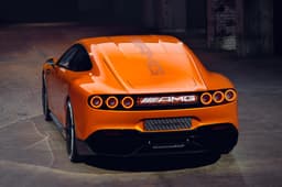 Mercedes AMG GT XX concept charging status display