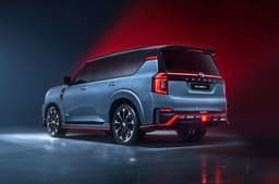 Nissan Patrol Nismo rear left photo in studio