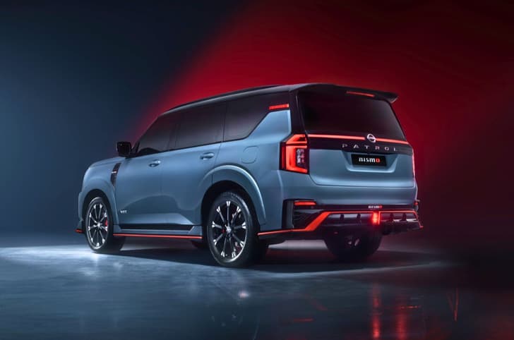 Nissan Patrol Nismo rear left photo in studio