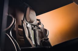 Koenigsegg Jesko Sadirs spear inside studio shot of seats