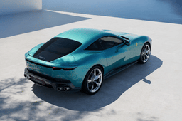 Ferrari Amalfi top shot