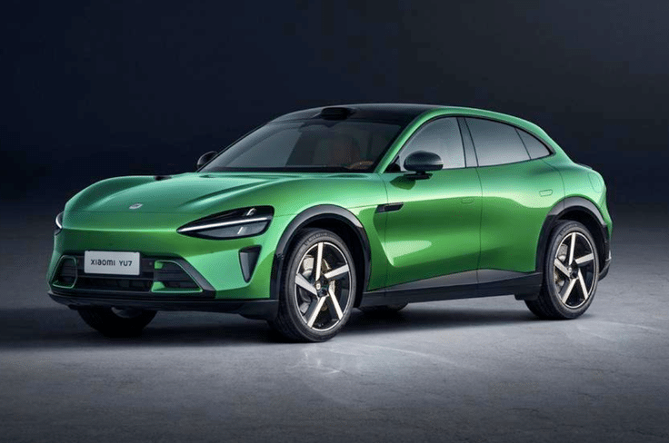 The Xiaomi YU7 marks the world’s third-largest smartphone manufacturer’s foray into the SUV segment. Xiaomi YU7 green colour