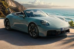 2025 Porsche 911 Carrera 4S Cabriolet front static
