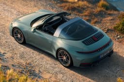 2025 Porsche 911 Carrera 4S Targa rear top static