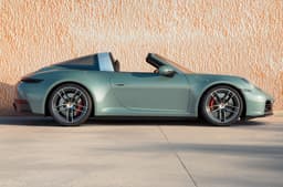2025 Porsche 911 Carrera 4S Targa side profile static