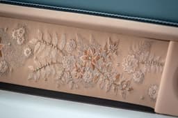 One off Rolls Royce Phantom Dentelle embroidery details