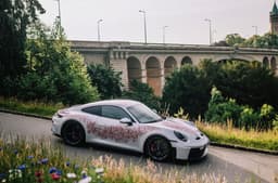 One off Porsche 911 GT3 side profile