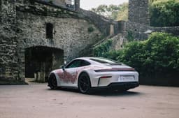 One off Porsche 911 GT3 rear static left outdoors