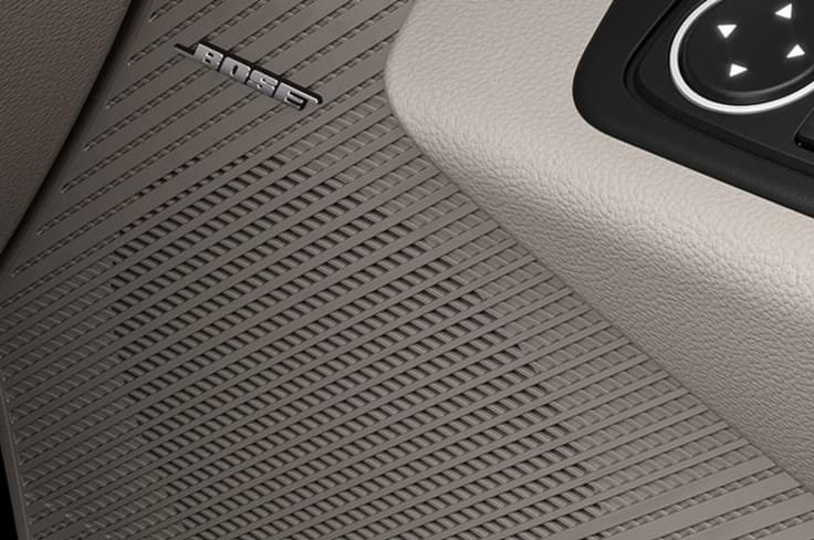 Top variant gets an 8-speaker Bose sound system. Kia Carens Clavis EV sound system