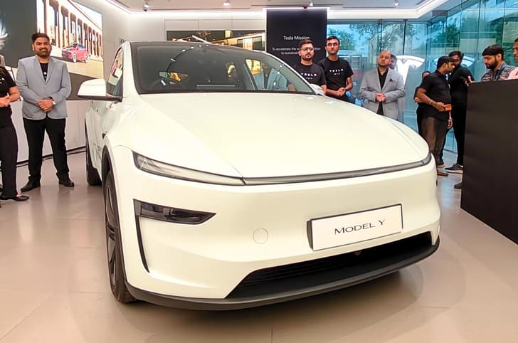 Tesla Model Y front quarter