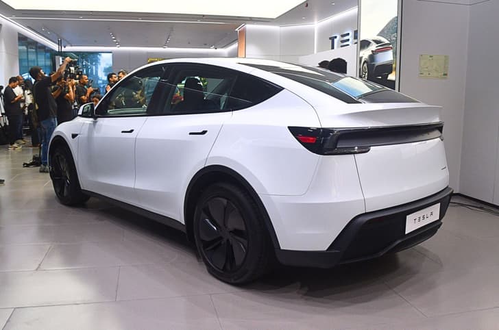 Tesla Model Y rear quarter