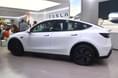 Tesla Model Y has a maximum range of up to 622km (WLTP-certified) Tesla Model Y side profile