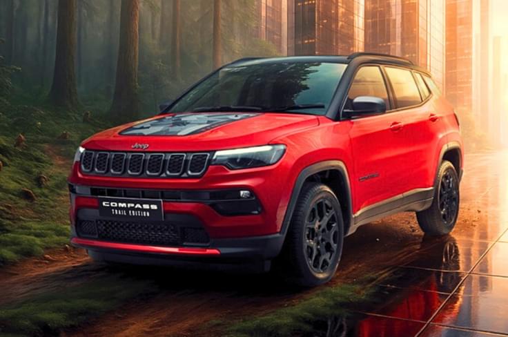 Jeep Compass Trail Edition front left Jeep Compass Trail Edition front left