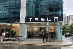 Tesla showroom Mumbai  