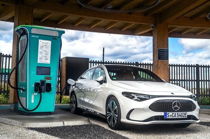 The CLA has a WLTP-certified range of up to 792km in rear-wheel drive configuration. Mercedes-Benz CLA EV charging and range.