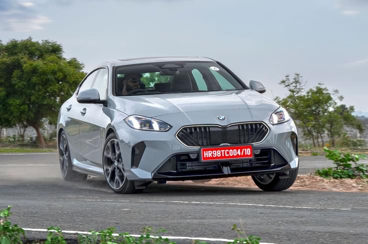 2025 bmw 2 series gran coupe cornering 2025 bmw 2 series gran coupe on road