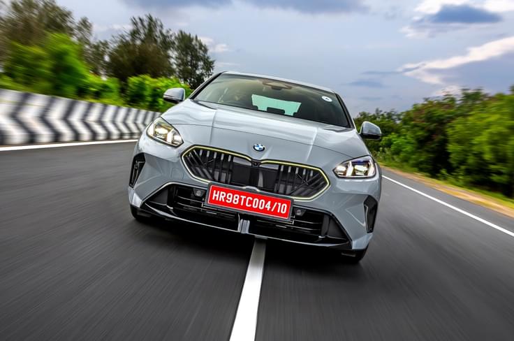 2025 bmw 2 series gran coupe front tracking 2025 bmw 2 series gran coupe on road