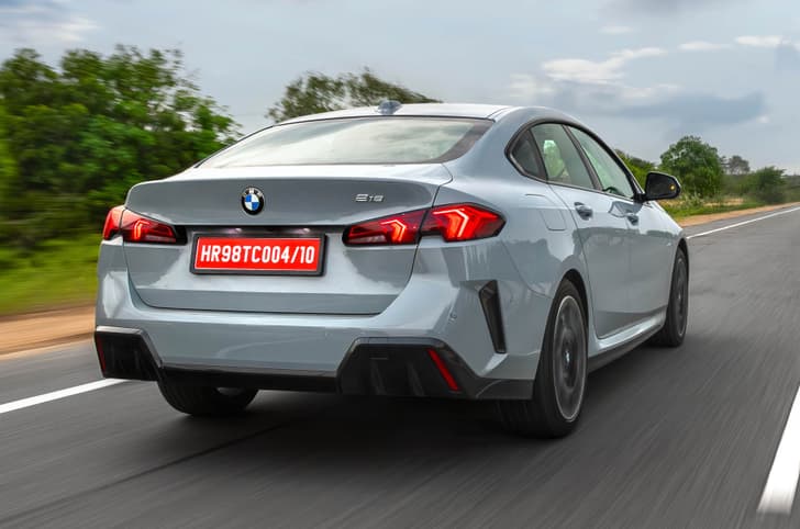 2025 bmw 2 series gran coupe on road
