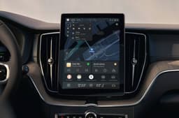 2025 Volvo XC60 facelift infotainment touchscreen