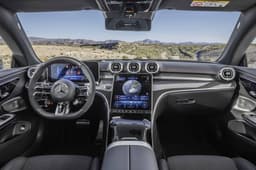 Mercedes AMG CLE 53 Coupe in field