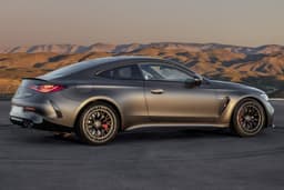 Mercedes AMG CLE 53 Coupe in field
