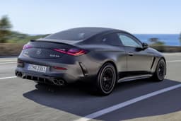 Mercedes AMG CLE 53 Coupe on road