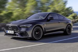 Mercedes AMG CLE 53 Coupe on road