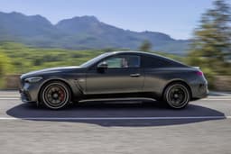 Mercedes AMG CLE 53 Coupe on road