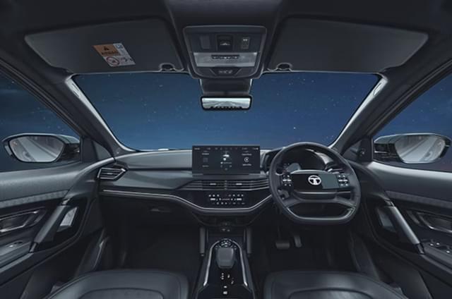 The interior also gets an all-black finish with gloss black inserts on the dashboard.  Image - 19637