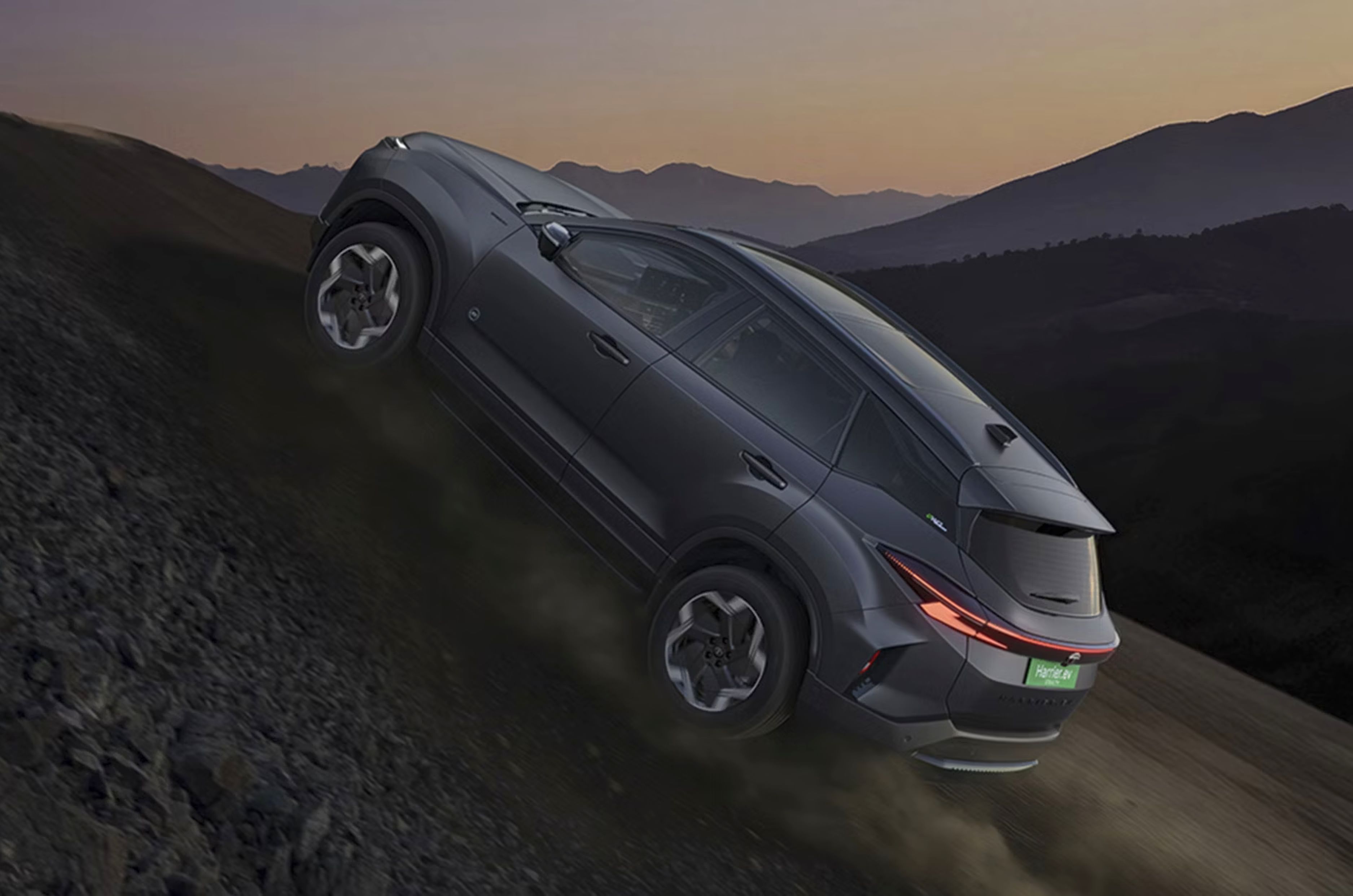 Tata Harrier EV Stealth Edition all-wheel drive 