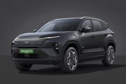 Tata Harrier EV Stealth Edition static studio shot