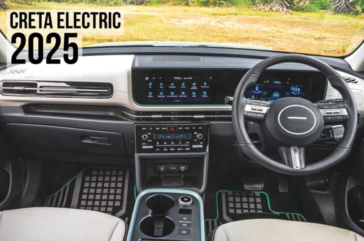 hyundai creta electric in field