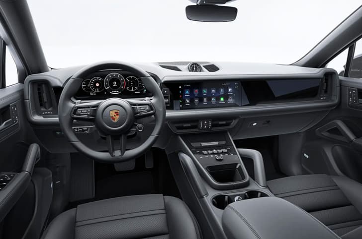 Porsche Cayenne and Cayenne Coupe Black Edition interior