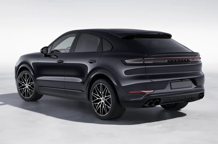 Porsche Cayenne and Cayenne Coupe Black Edition exterior rear