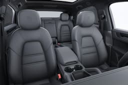 Porsche Cayenne and Cayenne Coupe Black Edition interior seats