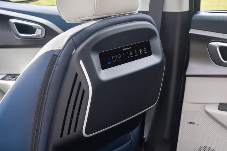 Kia Carens Clavis EV interior seating and features gallery | Autocar India