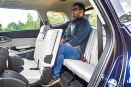 Kia Carens Clavis EV third row space 